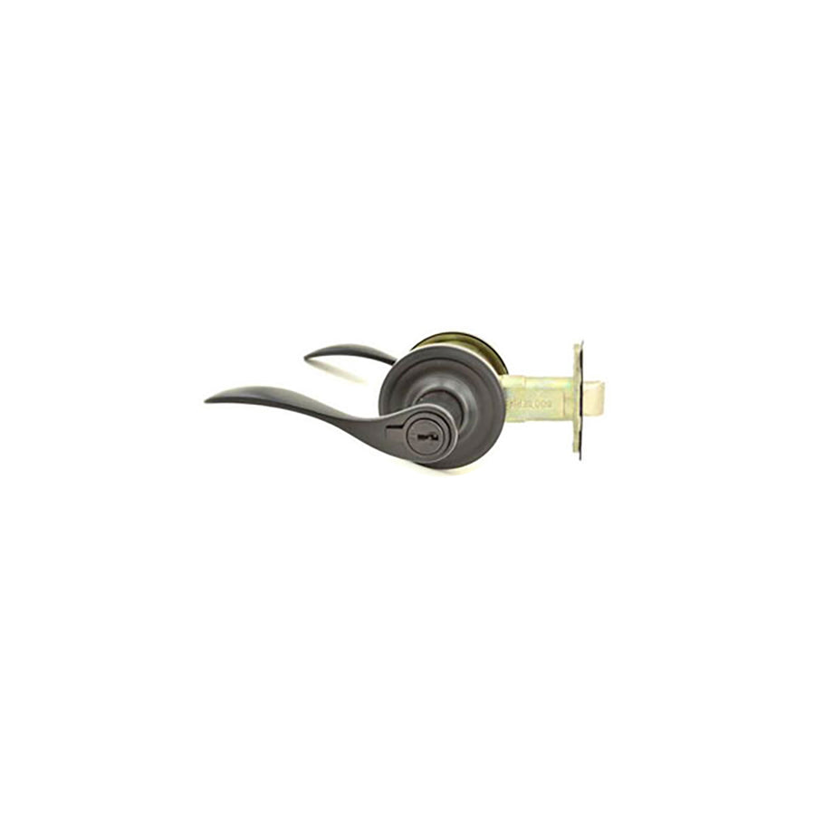 Weslock Bordeau Entry Door Lever Black Entry Door Handleset - Weslock Bordeau Entry Door Lever Black Entry Door Handleset