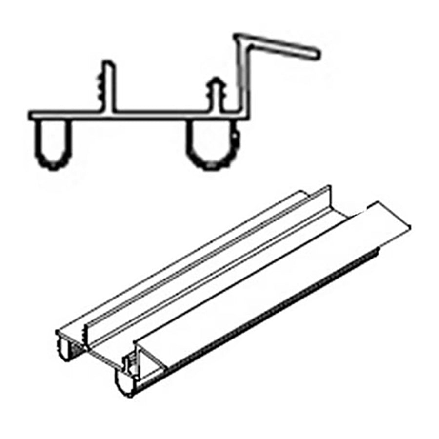 Elevate by Marvin Hinged Door Sweep,  V1890 Weatherstrip for Primary 2-6 Door - Elevate by Marvin Hinged Door Sweep,  V1890 Weatherstrip for Primary 2-6 Door