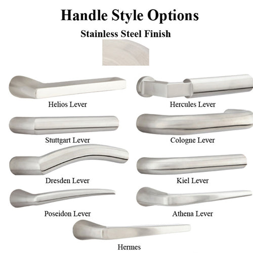 Multipoint Trim, 1-1/2 x 11 inch, American, Stainless Steel, Choose Options - Multipoint Trim, 1-1/2 x 11 inch, American, Stainless Steel, Choose Options