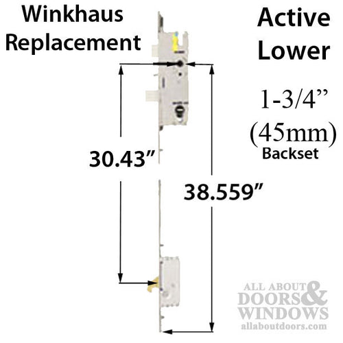 20mm Winkhaus 45/92 One Motion 71-1/2 -85