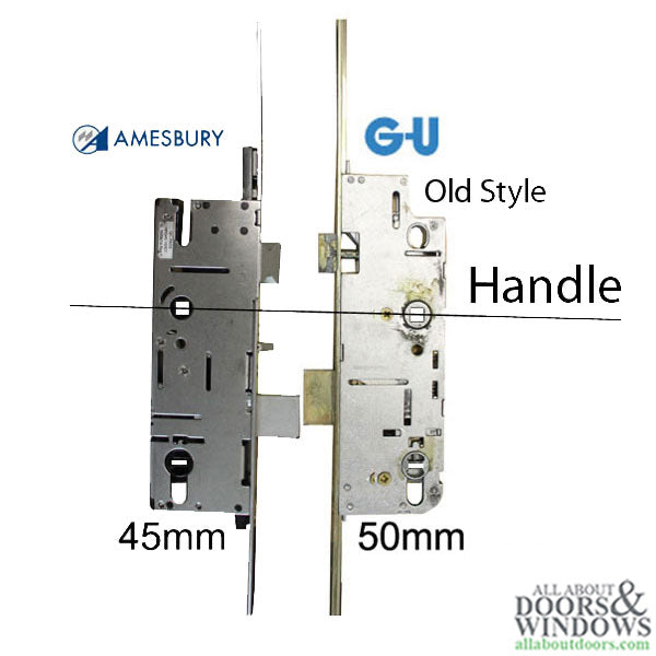 20mm Adjustable 45/92 Shootbolt Replacement, Doors 68
