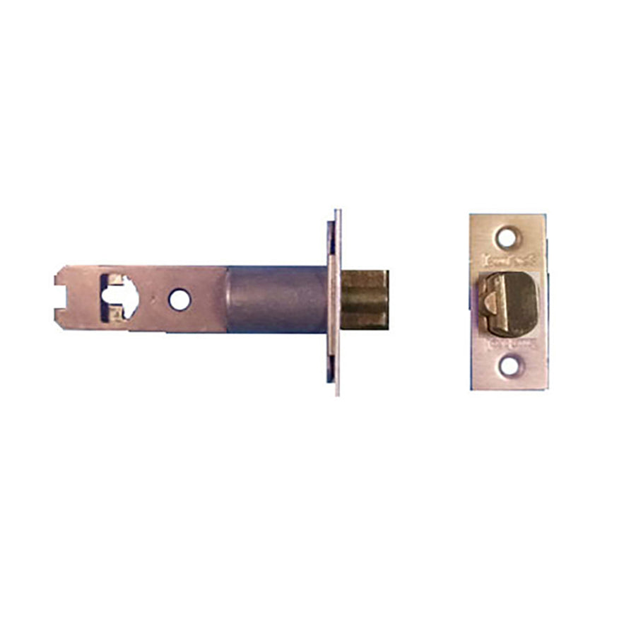 Discontinued - Kwikset Deadlatch, 2-3/8 Square Face, Entry Door - Brass - Discontinued - Kwikset Deadlatch, 2-3/8 Square Face, Entry Door - Brass