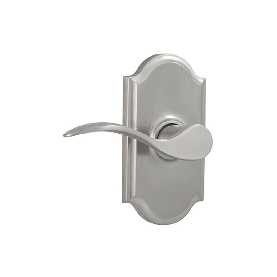 Weslock Bordeau Passage Door Lever Left Handed Satin Nickel Passage Lever Set - Weslock Bordeau Passage Door Lever Left Handed Satin Nickel Passage Lever Set