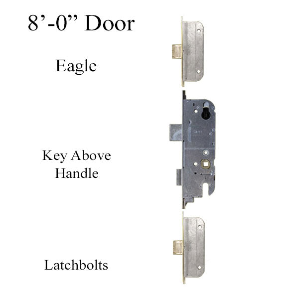 G-U Eagle New Breed Multipoint Lock Kit with Latch Bolts 8-0 Door - G-U Eagle New Breed Multipoint Lock Kit with Latch Bolts 8-0 Door