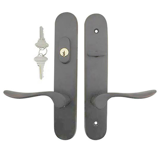 Marvin Active Keyed Multi-point Lock Trim for Hinged Door - Oil Rubbed Bronze PVD