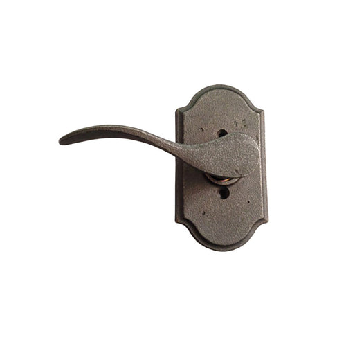 Weslock Carlow Door Lever Single Left Handed Dummy Door Handle Antique Nickel - Weslock Carlow Door Lever Single Left Handed Dummy Door Handle Antique Nickel