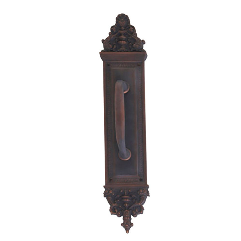 Apollo Pull Plate with Colonial Revival Pull 3-5/8