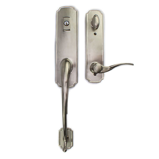 Trilennium Eclipse Handle with Grip, Left Hand, Schlage Key - Choose Color