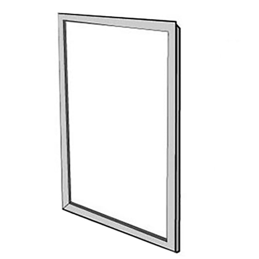 20" Width: Shelter white clad wood casement sash Stiles & Rails, 20 Series - NO glass