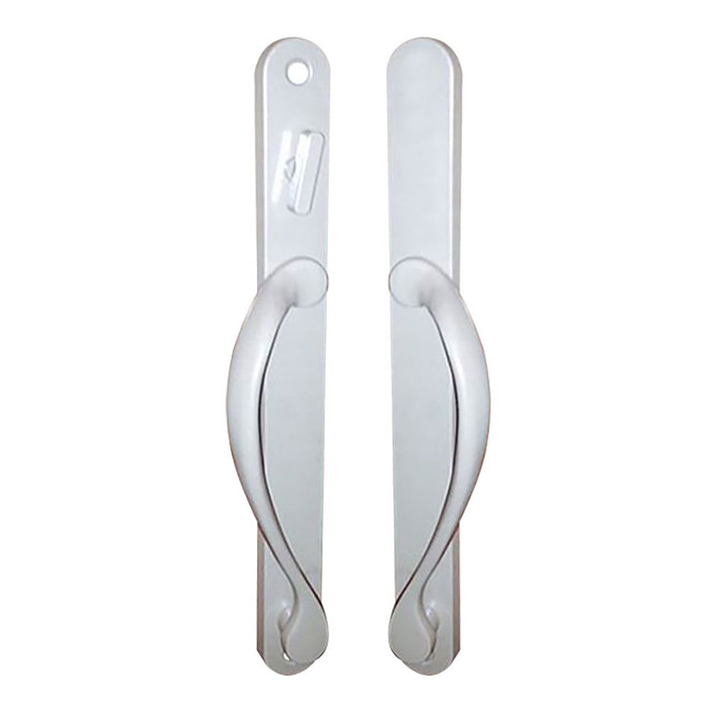 Marvin Narrow Traditional, Non-Keyed Sliding Patio Door Handle - White - Marvin Narrow Traditional, Non-Keyed Sliding Patio Door Handle - White