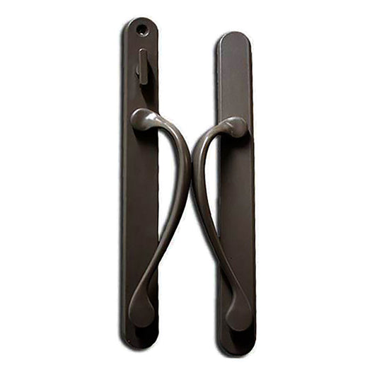 Marvin Narrow Traditional, Non-Keyed Sliding Patio Door Handle - Dark Bronze