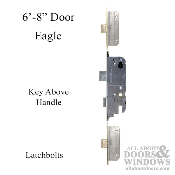 G-U Eagle New Breed Multipoint Lock Kit with Latchbolts 6-8  Door - G-U Eagle New Breed Multipoint Lock Kit with Latchbolts 6-8  Door