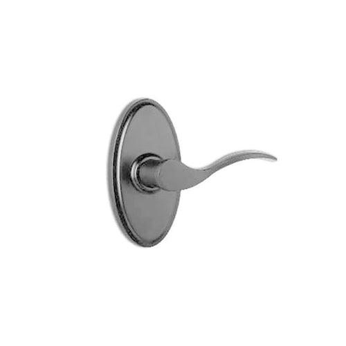 Weslock  Bordeau Passage Door Lever Right Hand Weathered Pewter Door Handle - Weslock  Bordeau Passage Door Lever Right Hand Weathered Pewter Door Handle