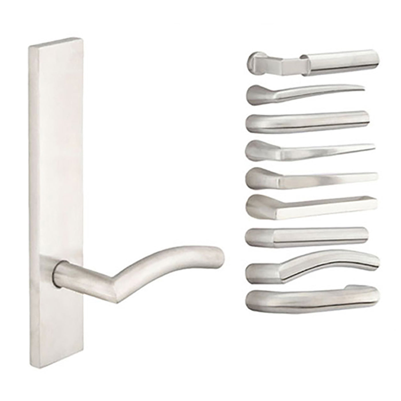 Multipoint Trim, 2 x 10 inch, American, Stainless Steel, Choose Options - Multipoint Trim, 2 x 10 inch, American, Stainless Steel, Choose Options