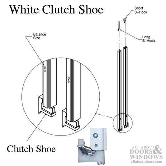 Marvin E-Z Tilt Pac Balance - White Clutch