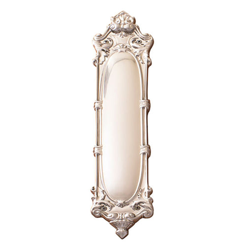 Victorian Push Plate 3-1/4