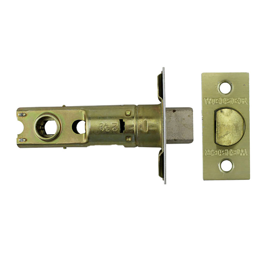 Weiser Springlatch,  2-3/8 Fixed  Backset, Square Face - Weiser Springlatch,  2-3/8 Fixed  Backset, Square Face