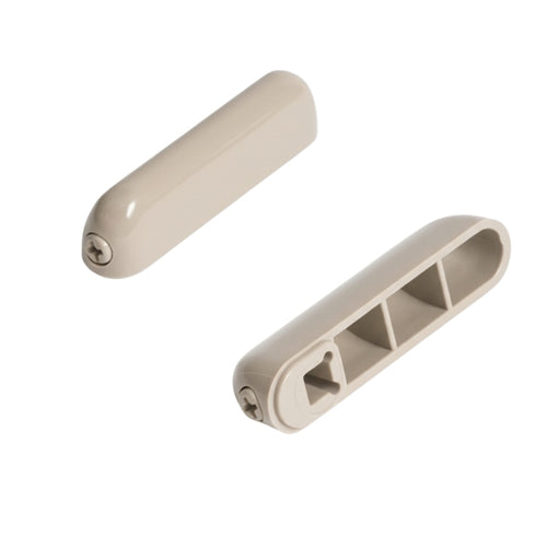 Lock Latch Handle,  Peachtree Double Hung Window, Plastic - White - Lock Latch Handle,  Peachtree Double Hung Window, Plastic - White