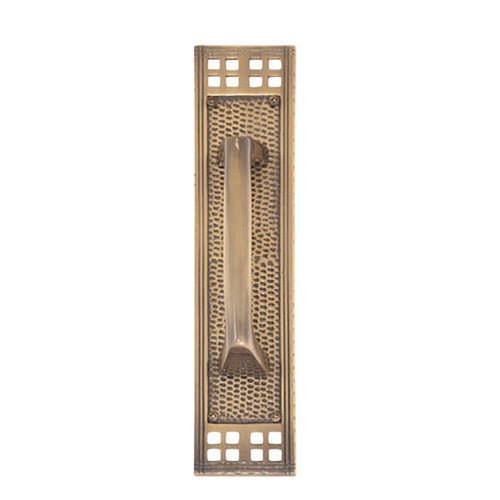 Arts & Crafts Pull Plate 2-1/2