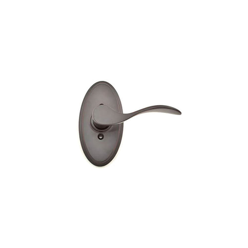 Weslock Bordeau Oval Half Dummy Door Lever Right Handed Oil Rub Bronze Handle - Weslock Bordeau Oval Half Dummy Door Lever Right Handed Oil Rub Bronze Handle