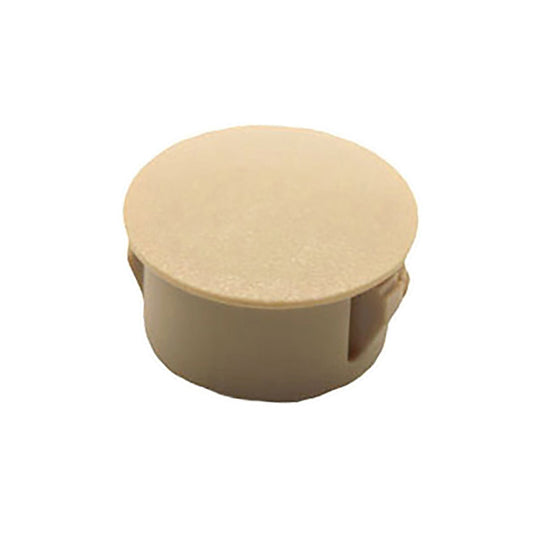 Peachtree Adjustment Hole Plug, Sliding glass doors - Beige