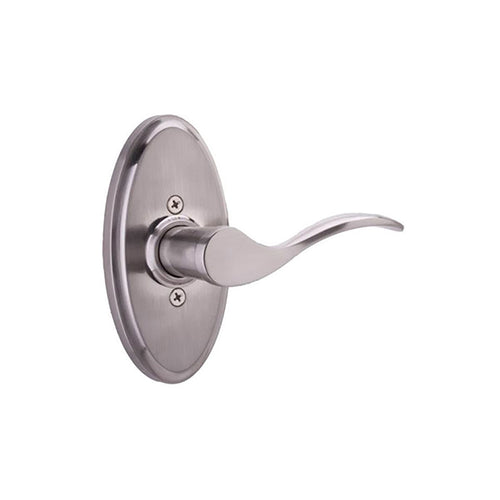 Weslock Bordeau Dummy Door Lever Oval Right Hand Satin Nickel Dummy Handle - Weslock Bordeau Dummy Door Lever Oval Right Hand Satin Nickel Dummy Handle