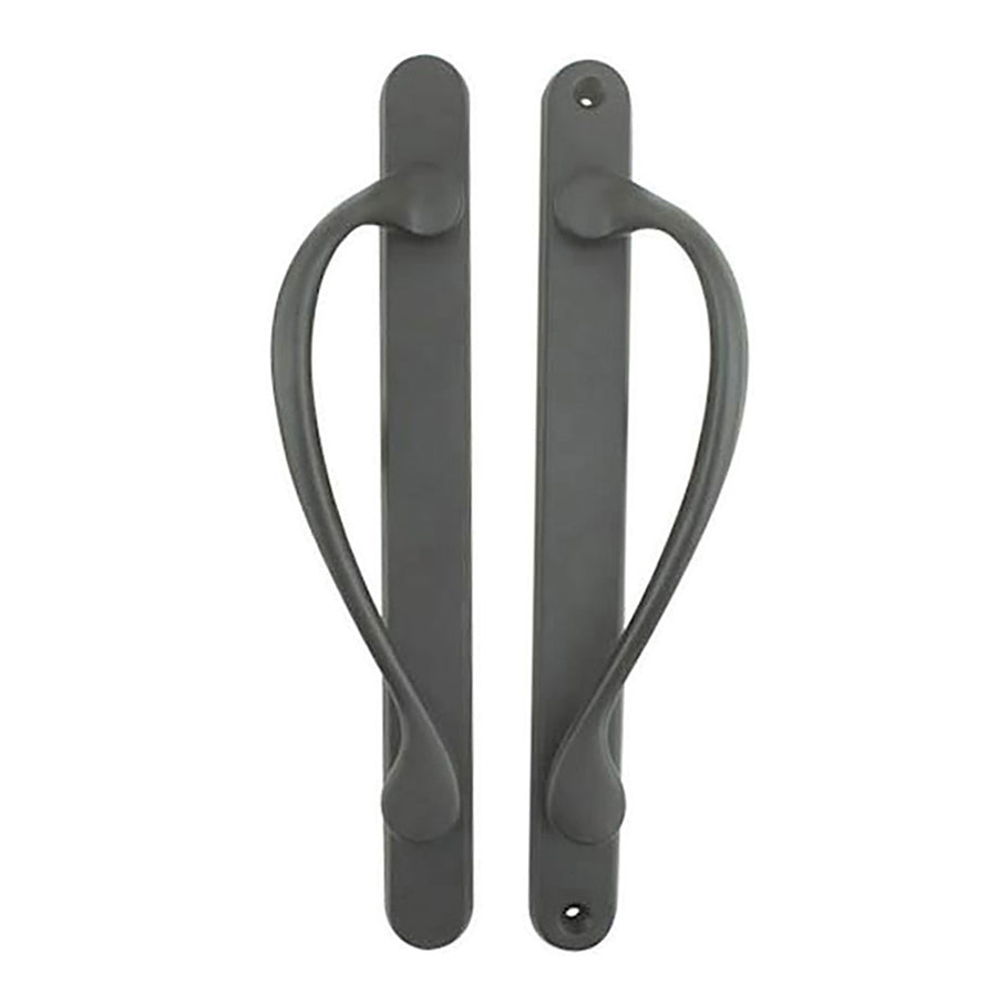 Marvin Inactive / Dummy Narrow Sliding Door Handle - PVD Oil Rubbed Bronze - Marvin Inactive / Dummy Narrow Sliding Door Handle - PVD Oil Rubbed Bronze