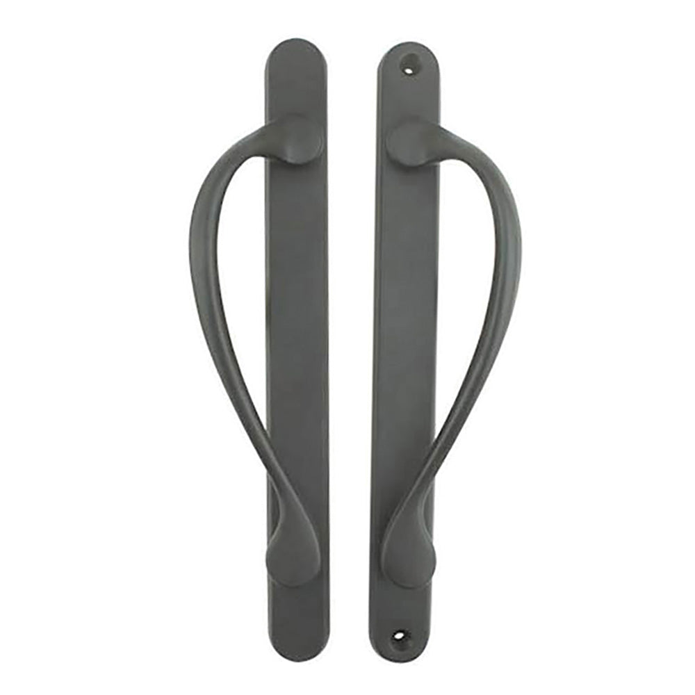 Marvin Inactive / Dummy Narrow Sliding Door Handle - PVD Oil Rubbed Bronze - Marvin Inactive / Dummy Narrow Sliding Door Handle - PVD Oil Rubbed Bronze