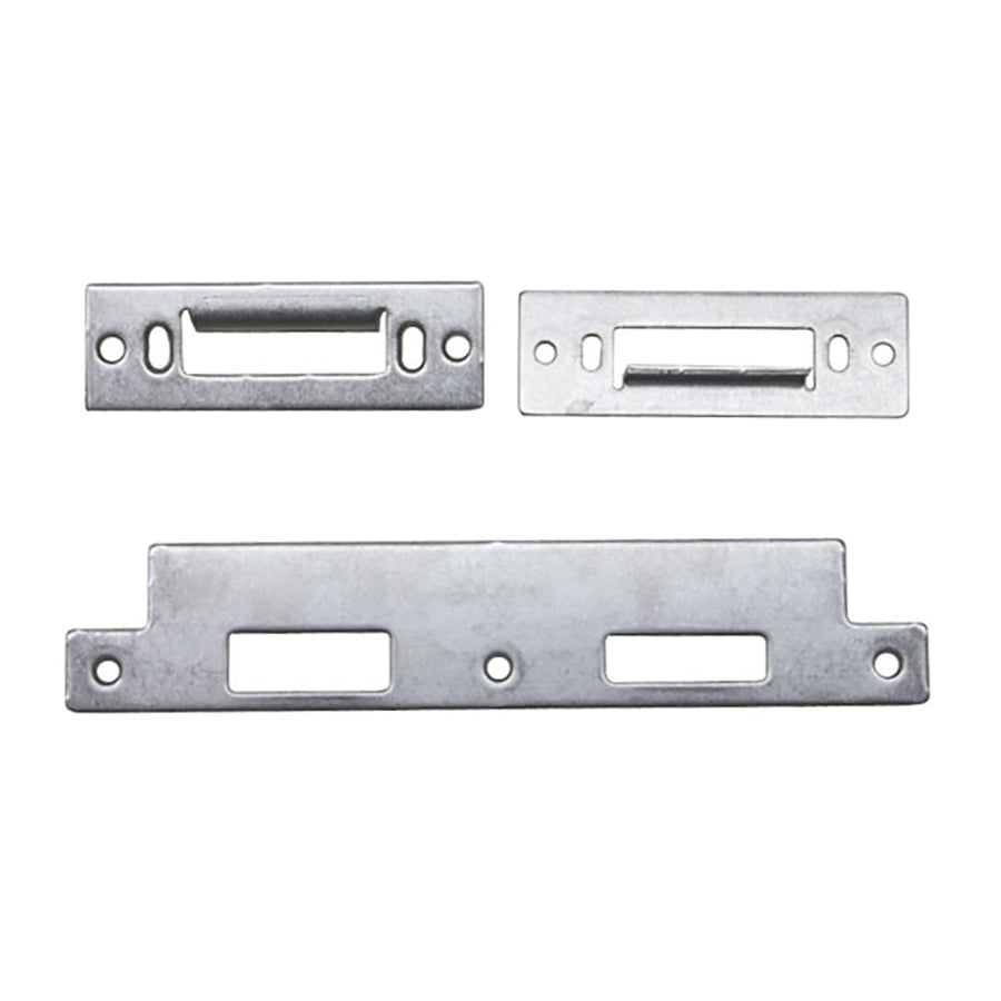 Strike Plate Kit for Schlegel Multipoint Lock - Right Hand - Stainless - Strike Plate Kit for Schlegel Multipoint Lock - Right Hand - Stainless