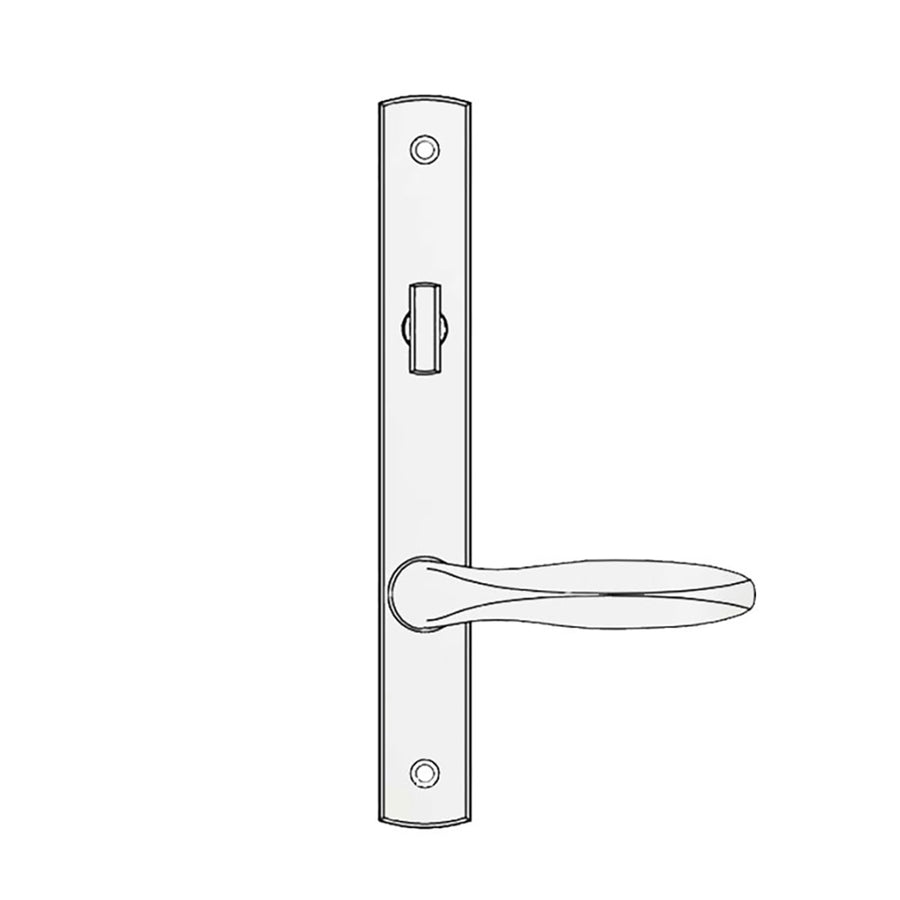 Truth Sentry Lock Handle Set, Classic, Decorative finishes over Brass, PVD Chrome - Truth Sentry Lock Handle Set, Classic, Decorative finishes over Brass, PVD Chrome