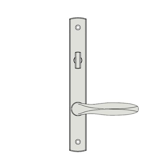 Truth Sentry Lock Handle Set, Classic, Painted over zinc, White, Choose Function