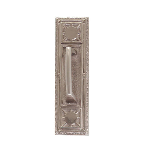 Nantucket Pull Plate with Mission Pull 3-3/4