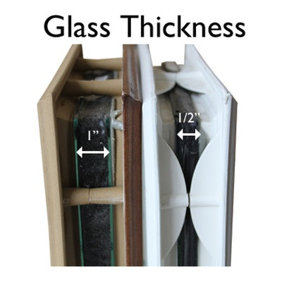 Therma-Tru 7 x 64 x 1/2 5-Lite Sidelite Surround w/Glass door lite - Therma-Tru 7 x 64 x 1/2 5-Lite Sidelite Surround w/Glass door lite