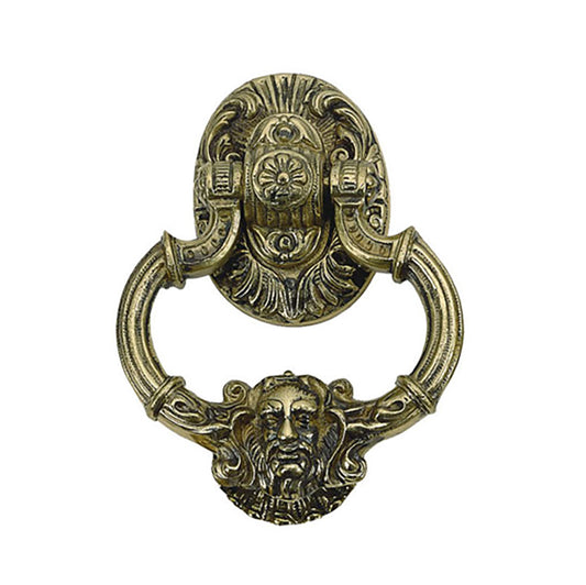 Neptune Door Knocker 7-3/8" - Choose Color