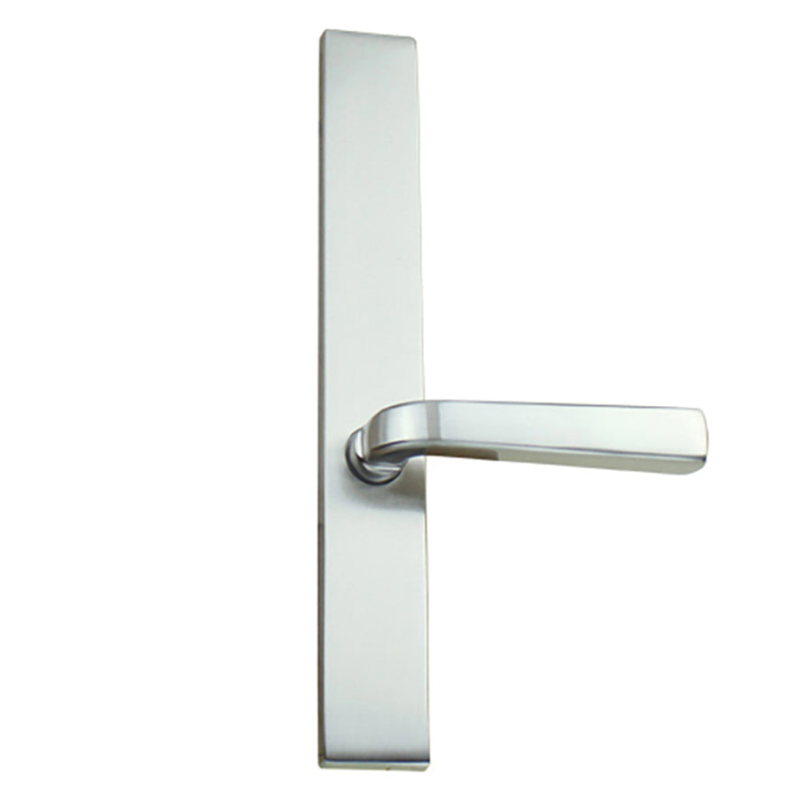 Sion Dummy Pair Handle Set for Biltbest/Hurd Door Satin Nickel - Sion Dummy Pair Handle Set for Biltbest/Hurd Door Satin Nickel