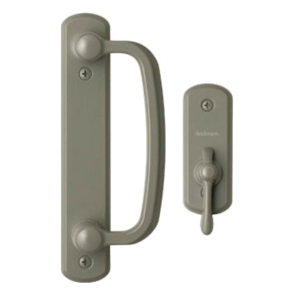 Andersen Frenchwood Gliding Door Trim Hardware, Albany, 2 Panel Interior and Exterior  - Stone - Andersen Frenchwood Gliding Door Trim Hardware, Albany, 2 Panel Interior and Exterior  - Stone