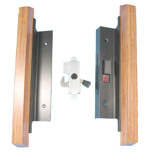 Peachtree Handle Carvel Patio Door Black