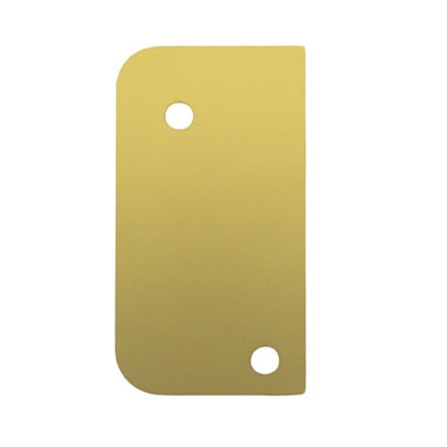 Strike Plate, RU1, Auto-Release Underplate 1.30 x 2.40 - Brass - Strike Plate, RU1, Auto-Release Underplate 1.30 x 2.40 - Brass