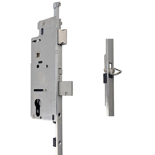Hoppe HLS9000 Multipoint Lock Manual Tongue Gear 45mm Backset 92mm PZ 1 Inch Deadbolt Throw 36 Inch Handle Height