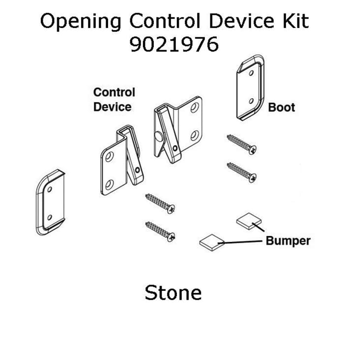 Andersen Double-Hung Opening Control Device Kit - Stone - Andersen Double-Hung Opening Control Device Kit - Stone
