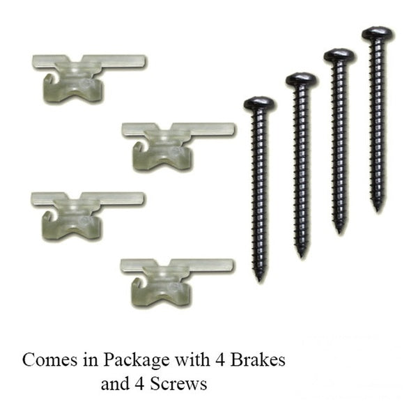 Pella Terminal Brake With Screws For Double Hung Windows - Pella Terminal Brake With Screws For Double Hung Windows