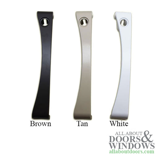 Pella Sliding Door Handle Left Handed Proline Exterior Sliding Door Pull Choose Color - Pella Sliding Door Handle Left Handed Proline Exterior Sliding Door Pull Choose Color