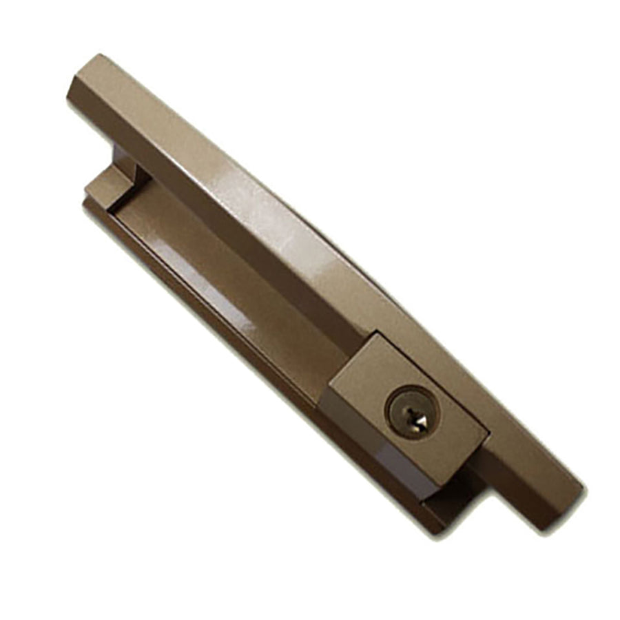 Sliding Patio Door Handle, Left Hand, Outside Keyed - Copperite - Sliding Patio Door Handle, Left Hand, Outside Keyed - Copperite