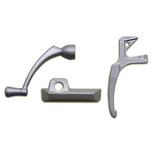 Hardware Pack, Square Top Cover, Handle, Old Style, Lock Handle, Left Hand - Choose Color