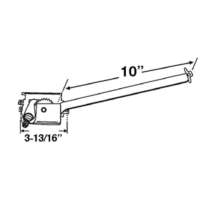 Pella Egress Casement window Operator, Straight arm - Right Hand - Pella Egress Casement window Operator, Straight arm - Right Hand