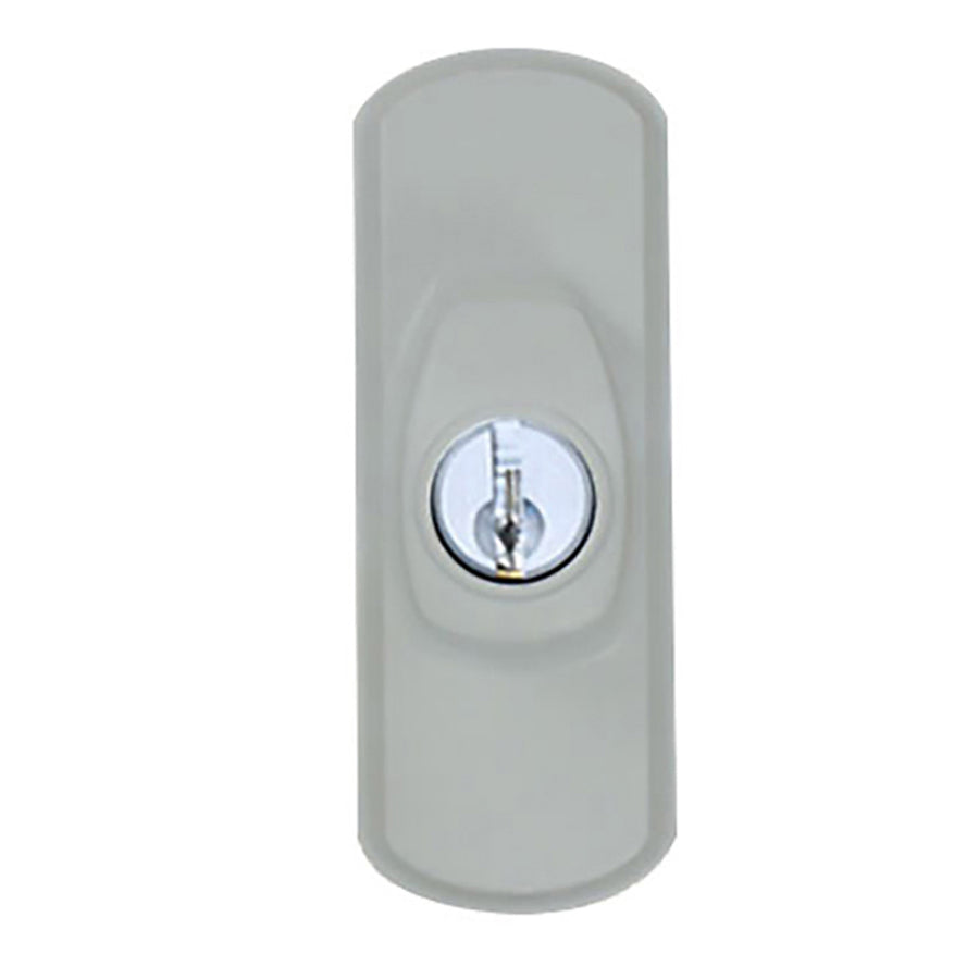 Andersen Frenchwood Gliding Doors - Lock Assembly - Albany - Exterior - Right - Stone - Andersen Frenchwood Gliding Doors - Lock Assembly - Albany - Exterior - Right - Stone