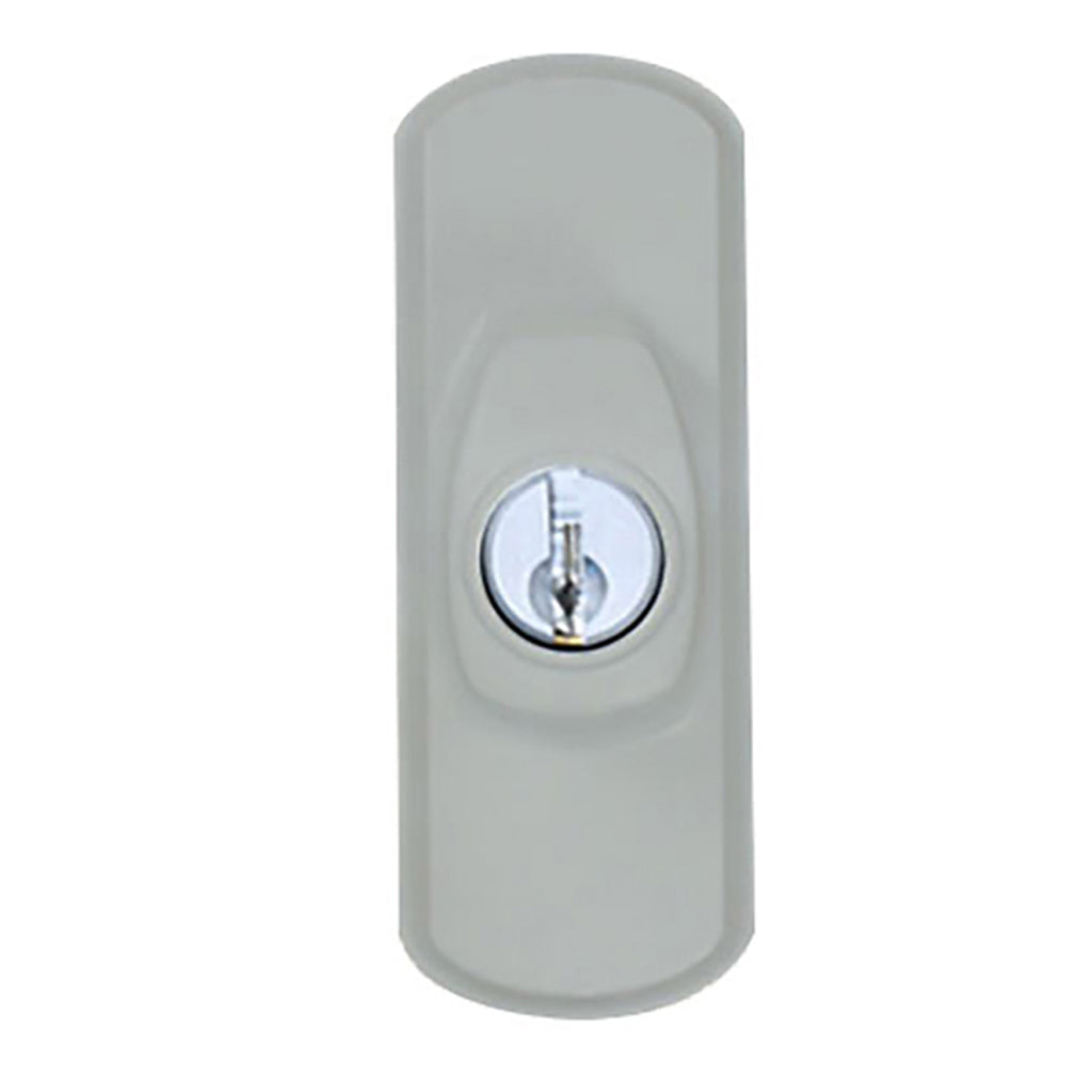 Andersen Frenchwood Gliding Doors - Lock Assembly - Albany - Exterior - Right - Stone - Andersen Frenchwood Gliding Doors - Lock Assembly - Albany - Exterior - Right - Stone