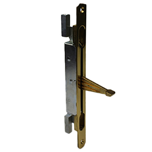 Inactive Flushbolt Rod, 30mm Backset, Flip Lever - Brass