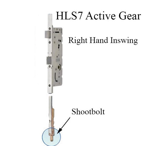 HLS7 16mm Active Gear 45/92, RH Shootbolt  25mm - HLS7 16mm Active Gear 45/92, RH Shootbolt  25mm