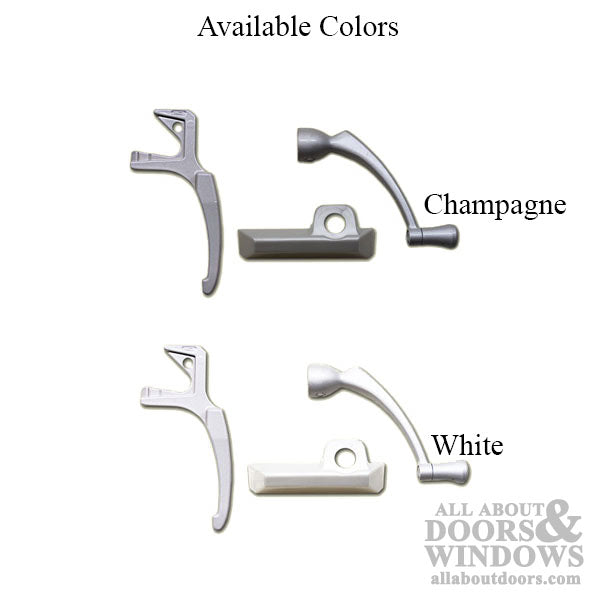 Hardware Pack, Square Cover, Handle, Lock  Right Hand - Choose Color - Hardware Pack, Square Cover, Handle, Lock  Right Hand - Choose Color
